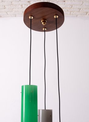 Mid-Century Red Pendant Light, 1950s-OFV-1823808