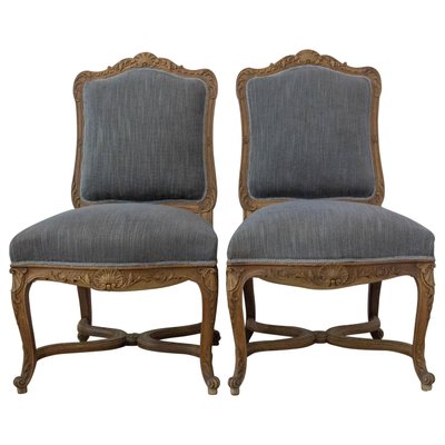 Mid-Century Regency Style Chairs, 1950s, Set of 2-RIU-698928