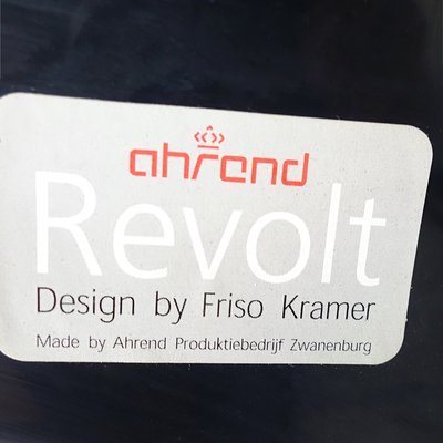 Mid-Century Revolt Chairs by Friso Kramer for Ahrend De Cirkel, Set of 4-RY-795916