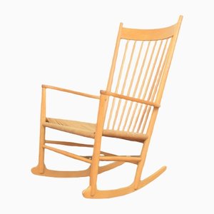 Mid-Century Rocking Chair by Hans Wegner for Frederica, 1970s.-LOT-1327970