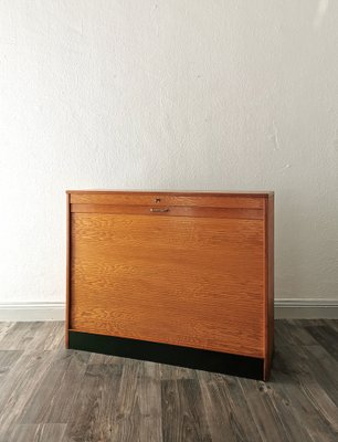 Mid-Century Roll-Door Filing Cabinet, Germany, 1960s-FW-1805303