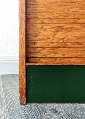 Mid-Century Roll-Door Filing Cabinet, Germany, 1960s-FW-1805303