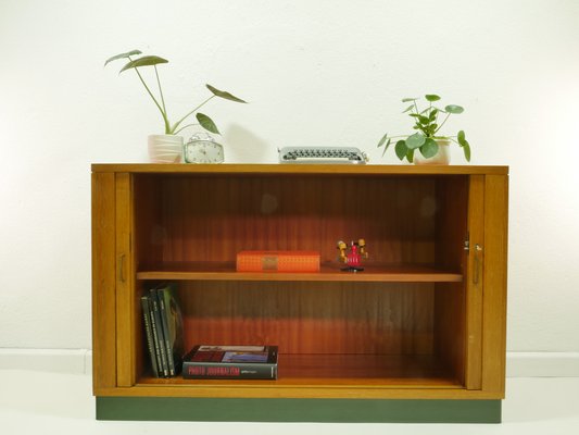 Mid-Century Roller Shutter Cabinet, Germany, 1960s-DHT-1732148