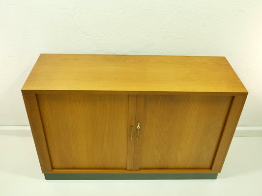 Mid-Century Roller Shutter Cabinet, Germany, 1960s-DHT-1732148