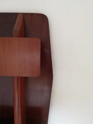 Mid-Century Rosewood and Teak Shelf, 1950s-SXX-591788