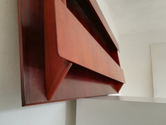 Mid-Century Rosewood and Teak Shelf, 1950s-SXX-591788