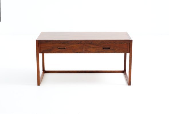 Mid-Century Rosewood Console Table-HZO-584726