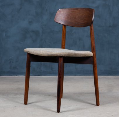 Mid-Century Rosewood Dining Chairs by Harry Østergaard for Randers Furniture Factory, 1960s, Set of 4-ZGQ-1769566