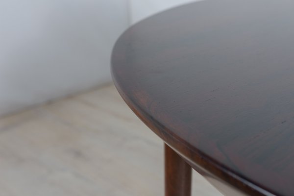 Mid-Century Rosewood Extendable Table by Ole Hald for Gudme Møbelfabrik, 1970s-NIT-1364444