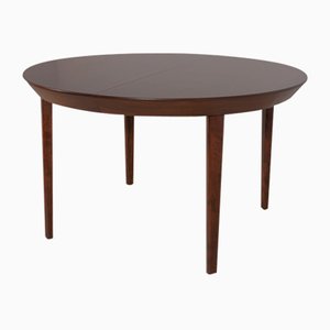 Mid-Century Rosewood Extendable Table by Ole Hald for Gudme Møbelfabrik, 1970s-NIT-1364444