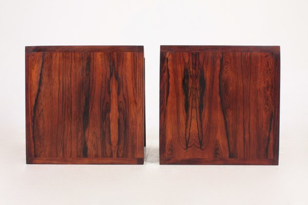 Mid-Century Rosewood Side Tables from Aksel Kjersgaard, 1950s, Set of 2-FK-704953