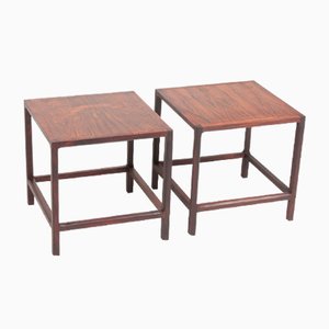 Mid-Century Rosewood Side Tables from Aksel Kjersgaard, 1950s, Set of 2-FK-704945