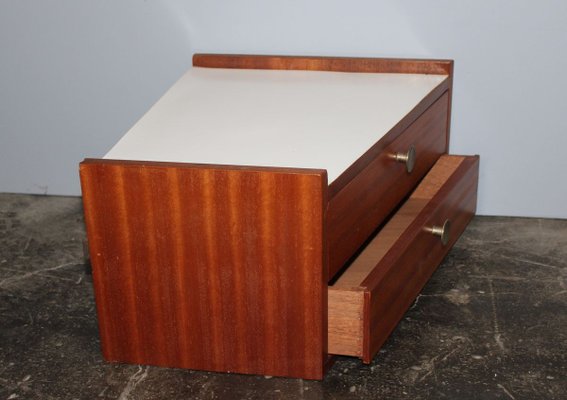 Mid-Century Rosewood Wall Nightstand-HZ-777758