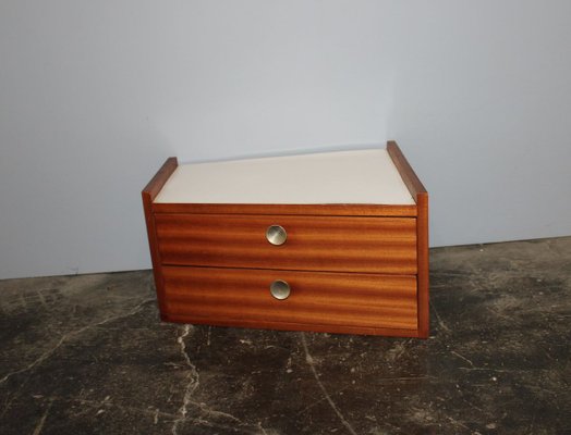 Mid-Century Rosewood Wall Nightstand-HZ-777758