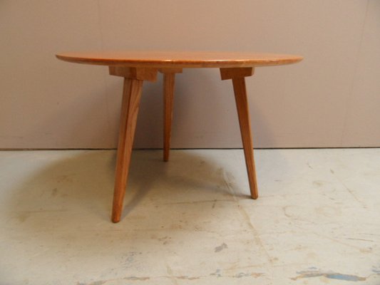 Mid-Century Round Coffee Table, 1960s-PNJ-1801977