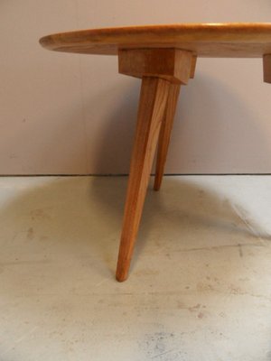 Mid-Century Round Coffee Table, 1960s-PNJ-1801977