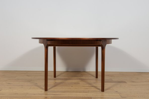 Mid-Century Round Rosewood Extendable Dining Table from McIntosh, United Knigdom, 1960s-NIT-2041136