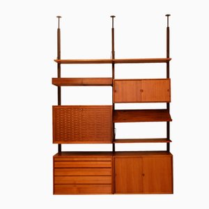 Mid-Century Royal System Wall Shelf by Poul Cadovius for Cado, Denmark, 1960s-SY-1255467