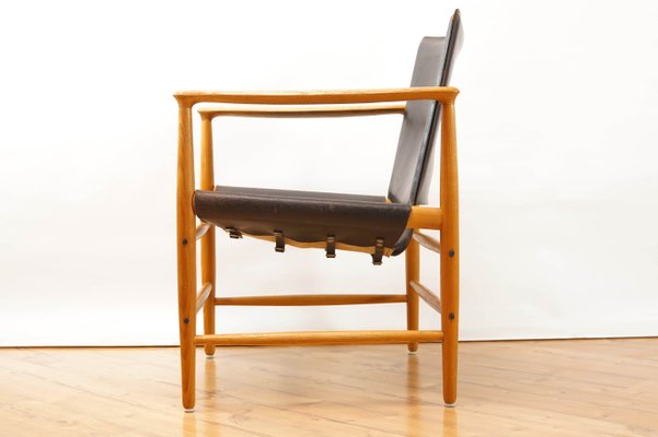 Mid-Century Safari Armchair by Kai Lyngfeldt Larsen for Bovirke-KIJ-572637