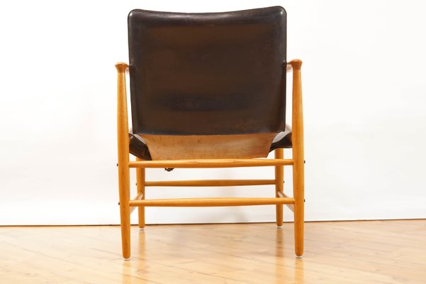 Mid-Century Safari Armchair by Kai Lyngfeldt Larsen for Bovirke-KIJ-572637