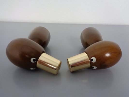 Mid-Century Salt and Pepper Shakers, 1960s, Set of 2-RDW-1436156