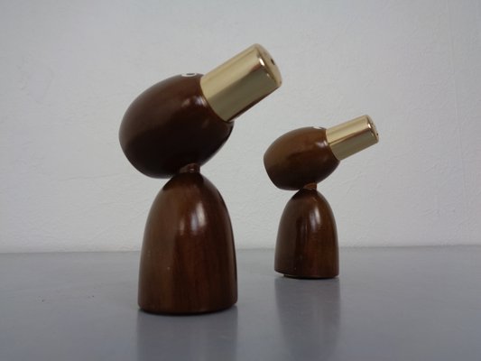 Mid-Century Salt and Pepper Shakers, 1960s, Set of 2-RDW-1436156