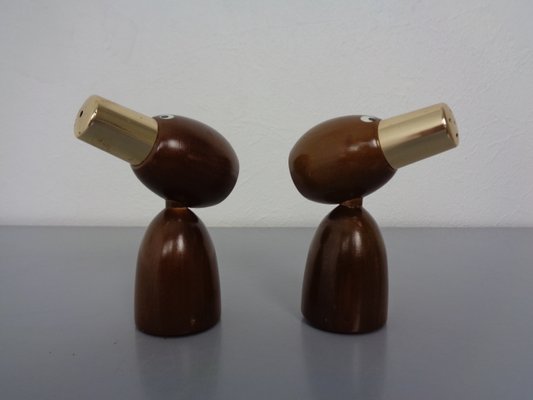 Mid-Century Salt and Pepper Shakers, 1960s, Set of 2-RDW-1436156