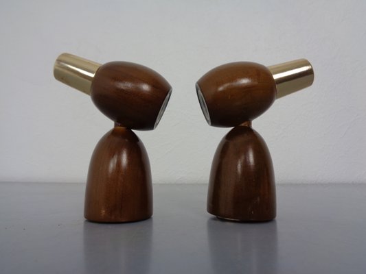 Mid-Century Salt and Pepper Shakers, 1960s, Set of 2-RDW-1436156