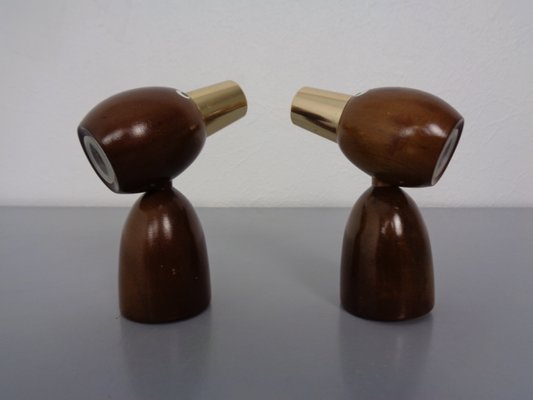 Mid-Century Salt and Pepper Shakers, 1960s, Set of 2-RDW-1436156