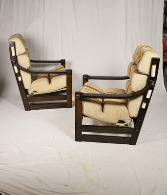 Mid-Century Scandinavian Armchairs, 1960s, Set of 2-TZ-837618