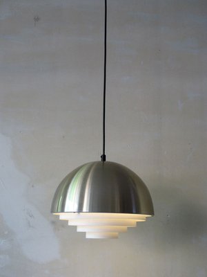 Mid-Century Scandinavian Brass Pendant Light, 1960s-CC-971791