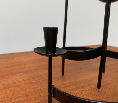 Mid-Century Scandinavian Brutalist Candleholder from Ystad-UAH-952065