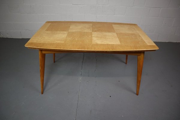 Mid-Century Scandinavian Dining Table in Karelian Birch-PMI-1742926