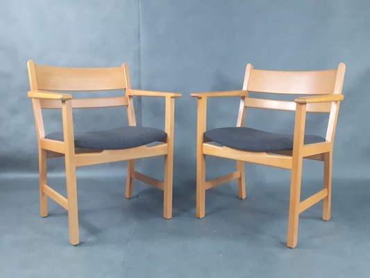 Mid-Century Scandinavian Living Room Set by Hans J. Wegner for Getama, 1960s or 1970s, Set of 3-EYI-965149