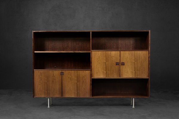 Mid-Century Scandinavian Modern Rosewood Highboard with Bar by Æ. Jensen & T. Mølholm for Herning, 1960s-ZAA-1795679