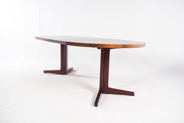 Mid-Century Scandinavian Modern Rosewood Pedestal Dining Table, 1960-XWB-1721962