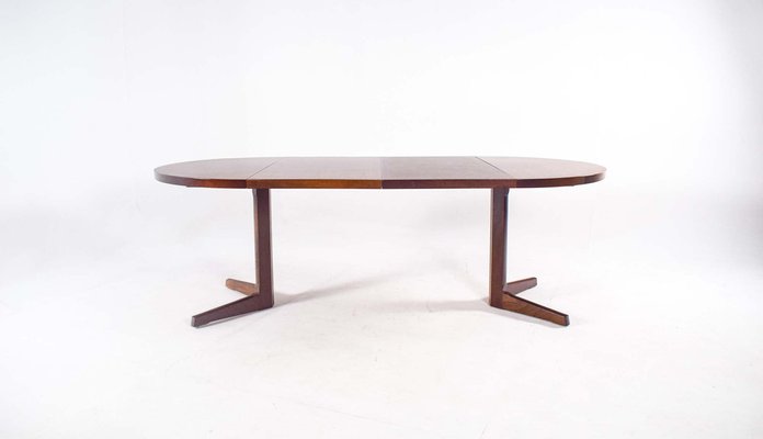 Mid-Century Scandinavian Modern Rosewood Pedestal Dining Table, 1960-XWB-1721962