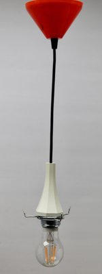 Mid-Century Scandinavian Pendant Light with Acrylic Optical Shade-MJY-1155509