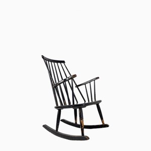 Mid-Century Scandinavian Rocking Chair, 1960s-NYF-2019031