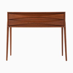 Mid-Century Scandinavian Side Table attributed to Rimbert Sandholt for Glas & Trä, 1960s-FM-1772839