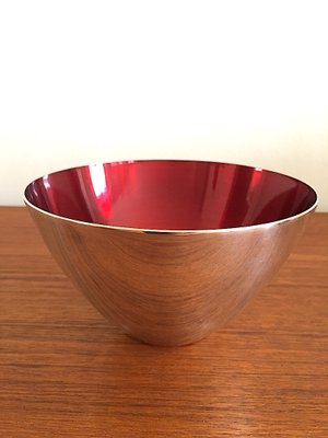 Mid-Century Scandinavian Silver-Plated Bowl from DSG Denmark, 1950s-OV-716042