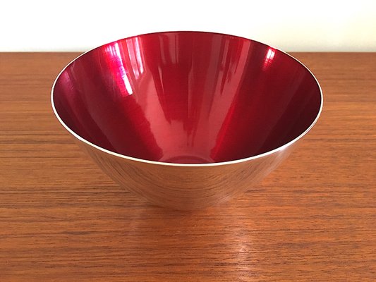 Mid-Century Scandinavian Silver-Plated Bowl from DSG Denmark, 1950s-OV-716042