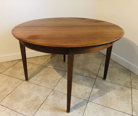 Mid-Century Scandinavian Style Teak Dining Table, 1960s-OJT-885657