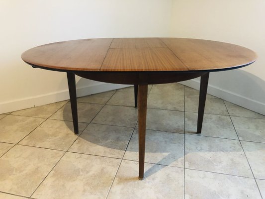 Mid-Century Scandinavian Style Teak Dining Table, 1960s-OJT-885657