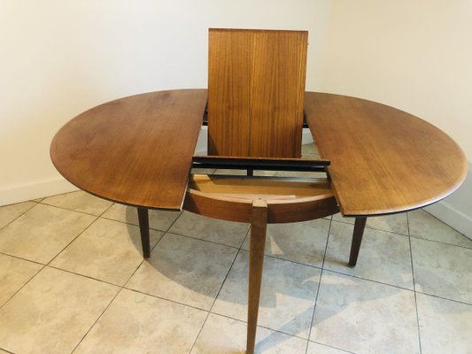 Mid-Century Scandinavian Style Teak Dining Table, 1960s-OJT-885657