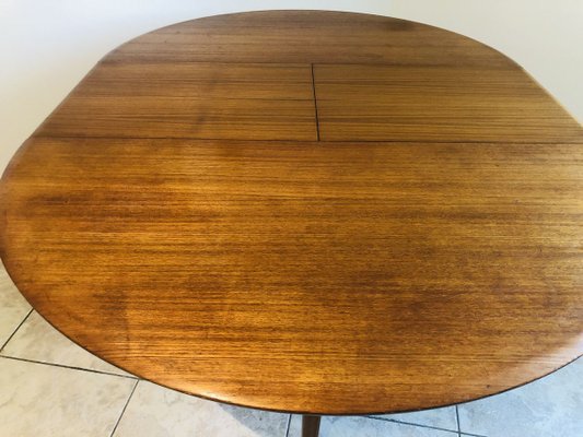 Mid-Century Scandinavian Style Teak Dining Table, 1960s-OJT-885657