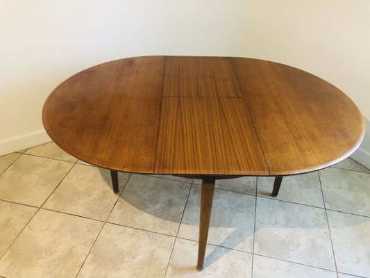 Mid-Century Scandinavian Style Teak Dining Table, 1960s-OJT-885657