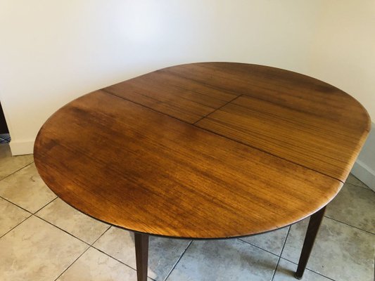 Mid-Century Scandinavian Style Teak Dining Table, 1960s-OJT-885657