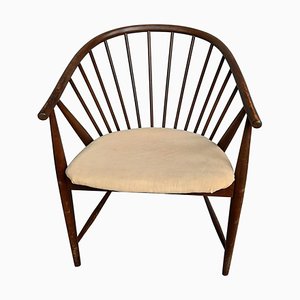 Mid-Century Scandinavian Sunfeather Chair attributed to Sonna Rosen, 1950s-TDA-1376417