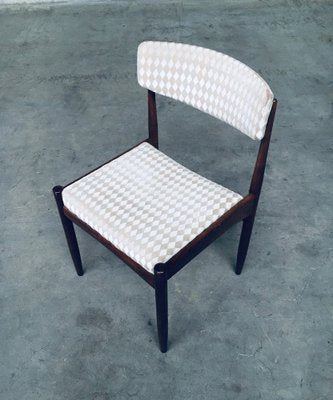 Mid-Century Scandinavian Teak Dining Chair Set, 1960s, Set of 6-RQV-1152730